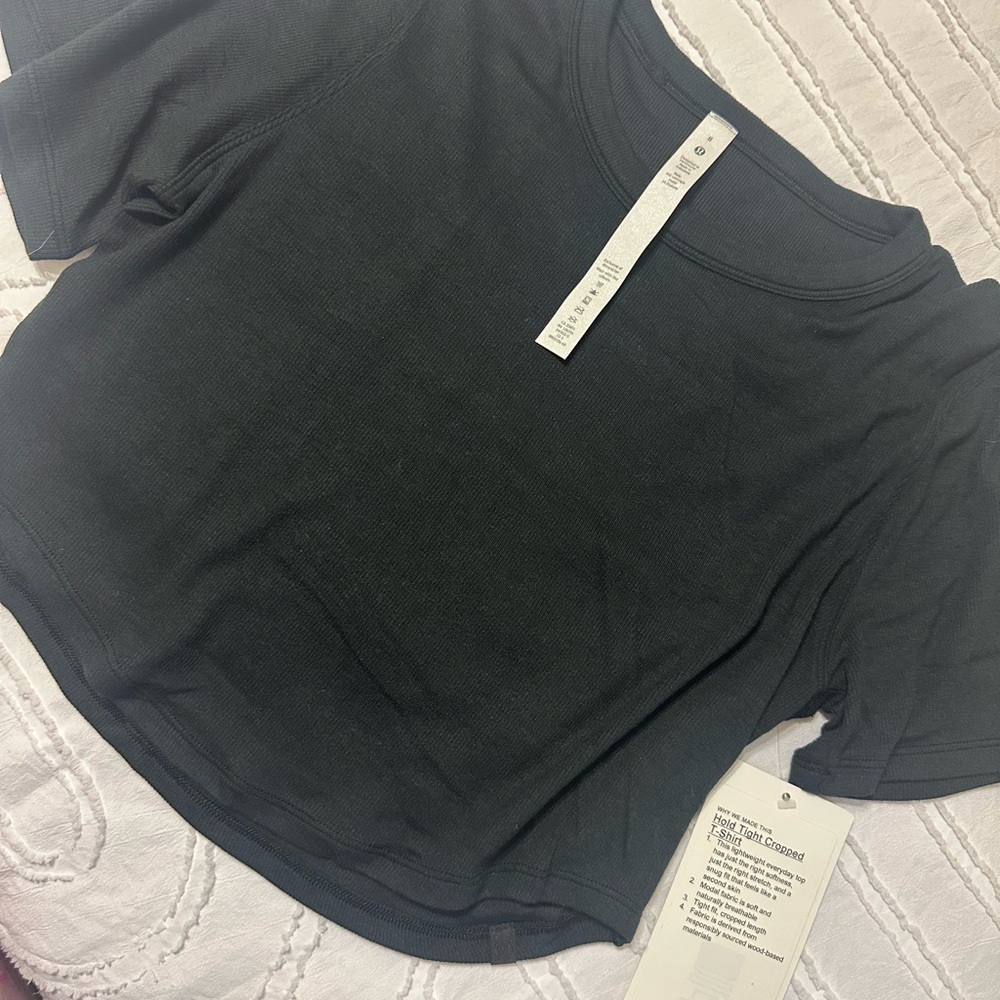 Lululemon Hold Tight Cropped T-Shirt